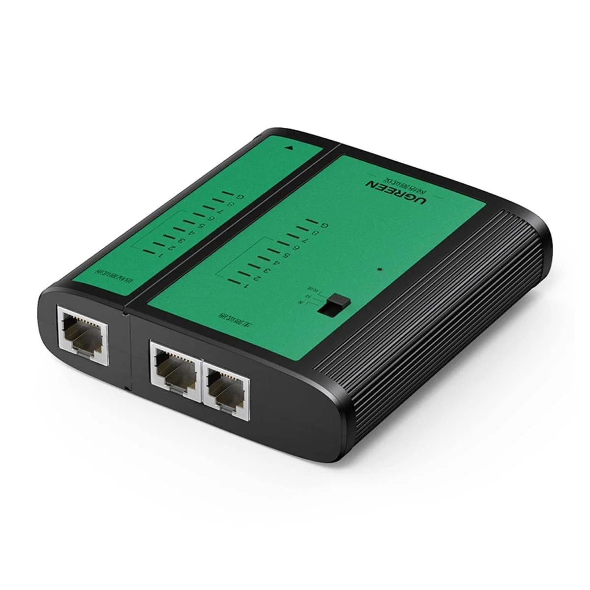 جهاز فحص كابلات الشبكات والهاتف Ugreen لـ RJ45 وRJ11 وكوكس BNC - Image 2
