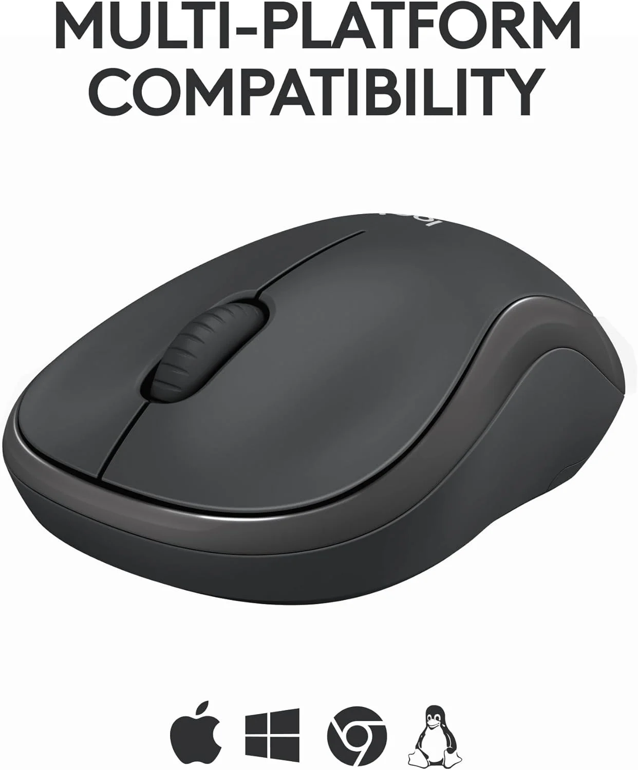 Logitech M240 SILENT Wireless Bluetooth Mouse – Black – 910-007119 - Thumbnail 3