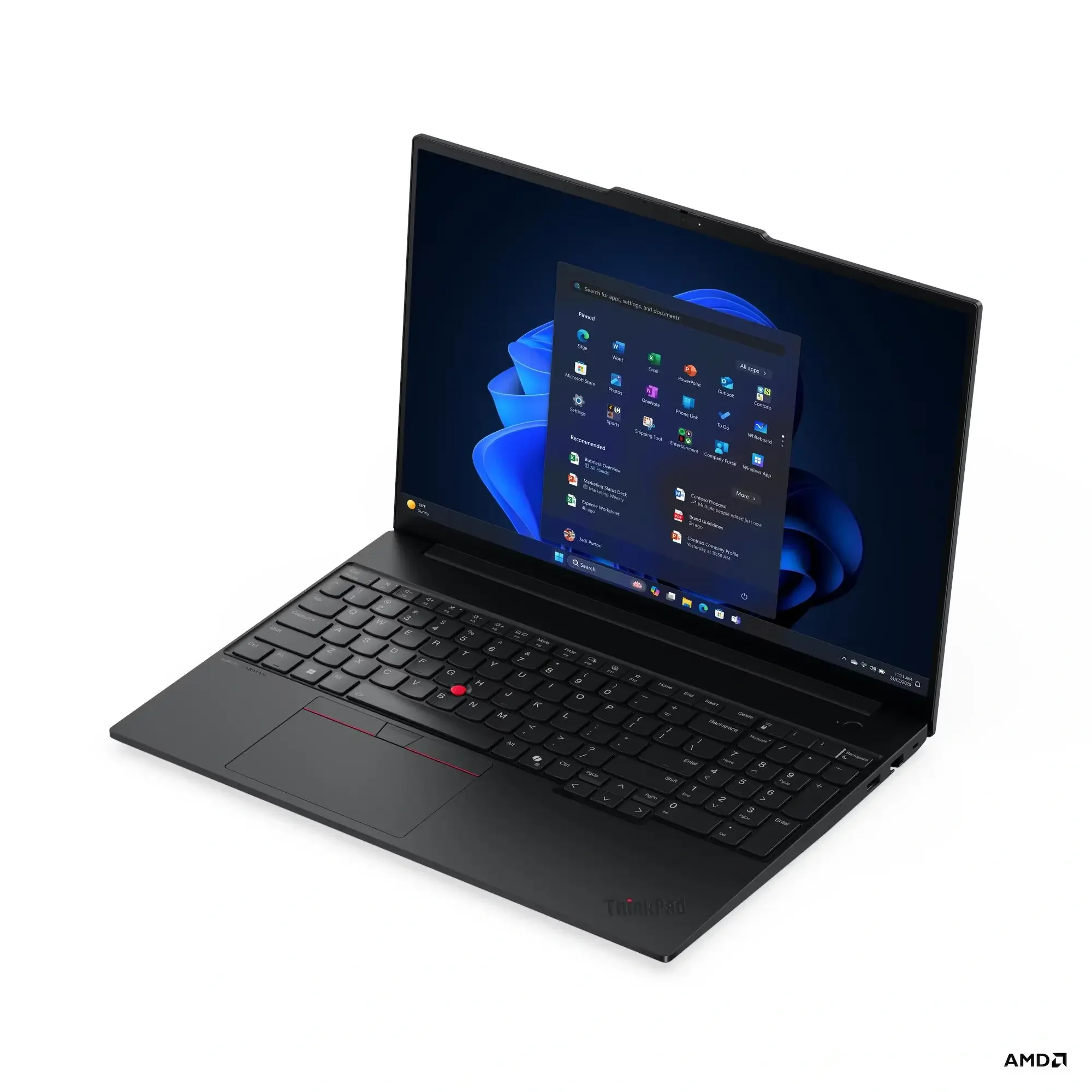 Lenovo ThinkPad E16 Gen 3 AMD Business Laptop Ryzen 7 250 16-inch WUXGA IPS 16GB RAM 512GB SSD - Image 4
