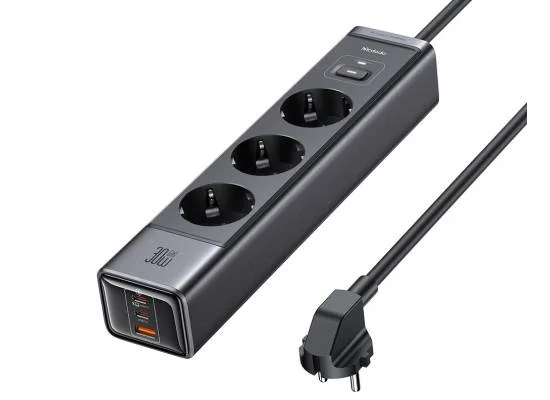 مشترك كهرباء Mcdodo CH-0620 6 في 1 بتقنية GaN وحماية من زيادة التيار 30 واط - Image 7