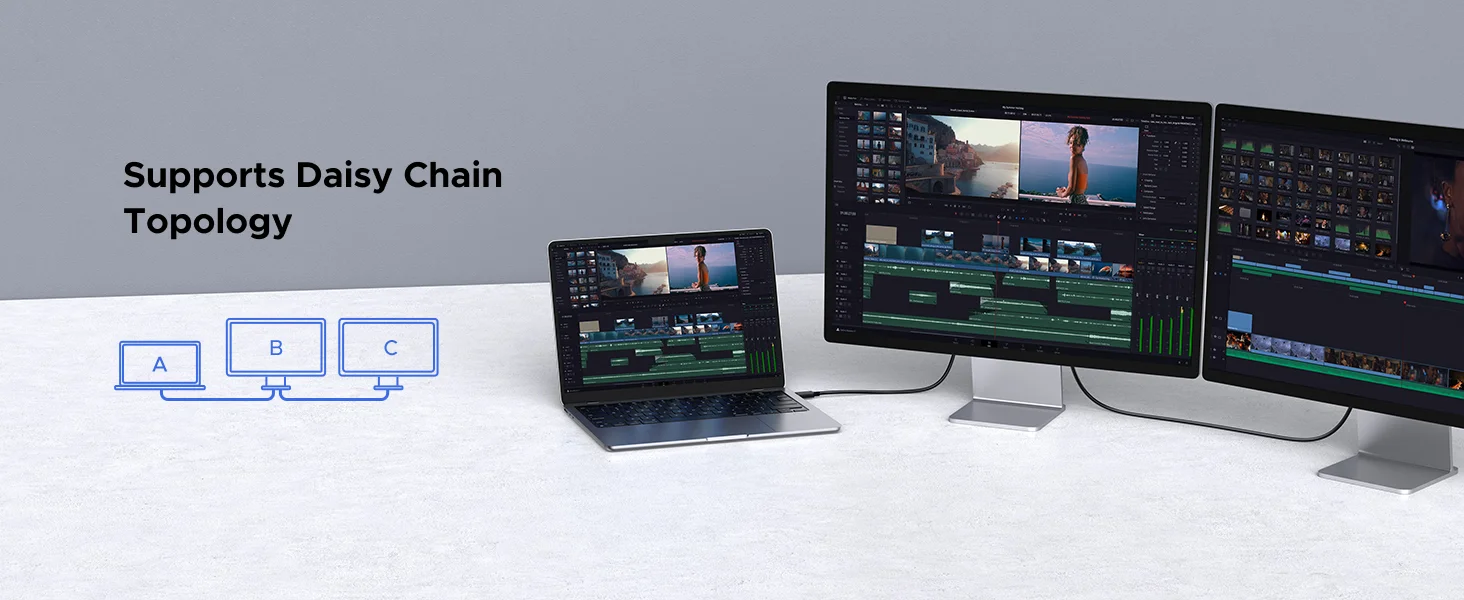Ugreen Thunderbolt 5 USB-C Cable 240W 80Gbps 1M Black - Image 17