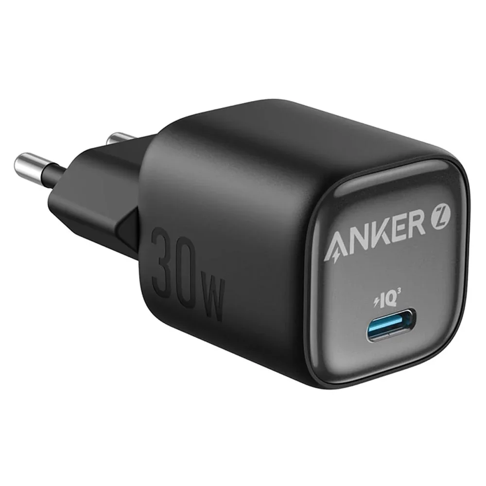 شاحن جداري Anker Zolo A2698L11 بقدرة 30 واط USB-C - أسود