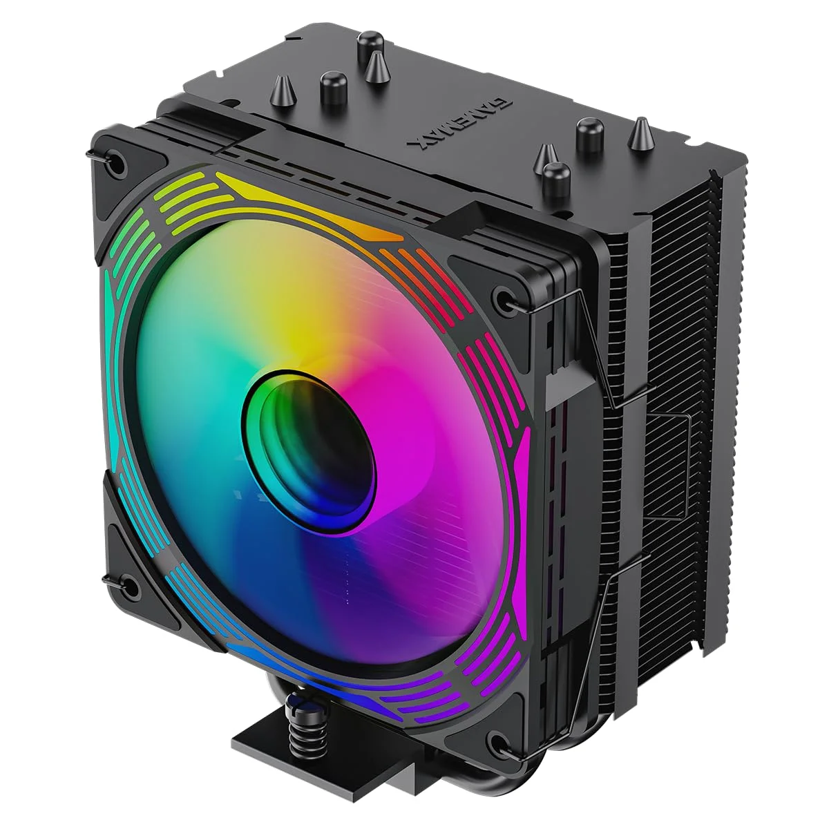 مبرد هوائي للمعالج GameMax ICE Force برجي أسود بقدرة TDP 200W - Image 3