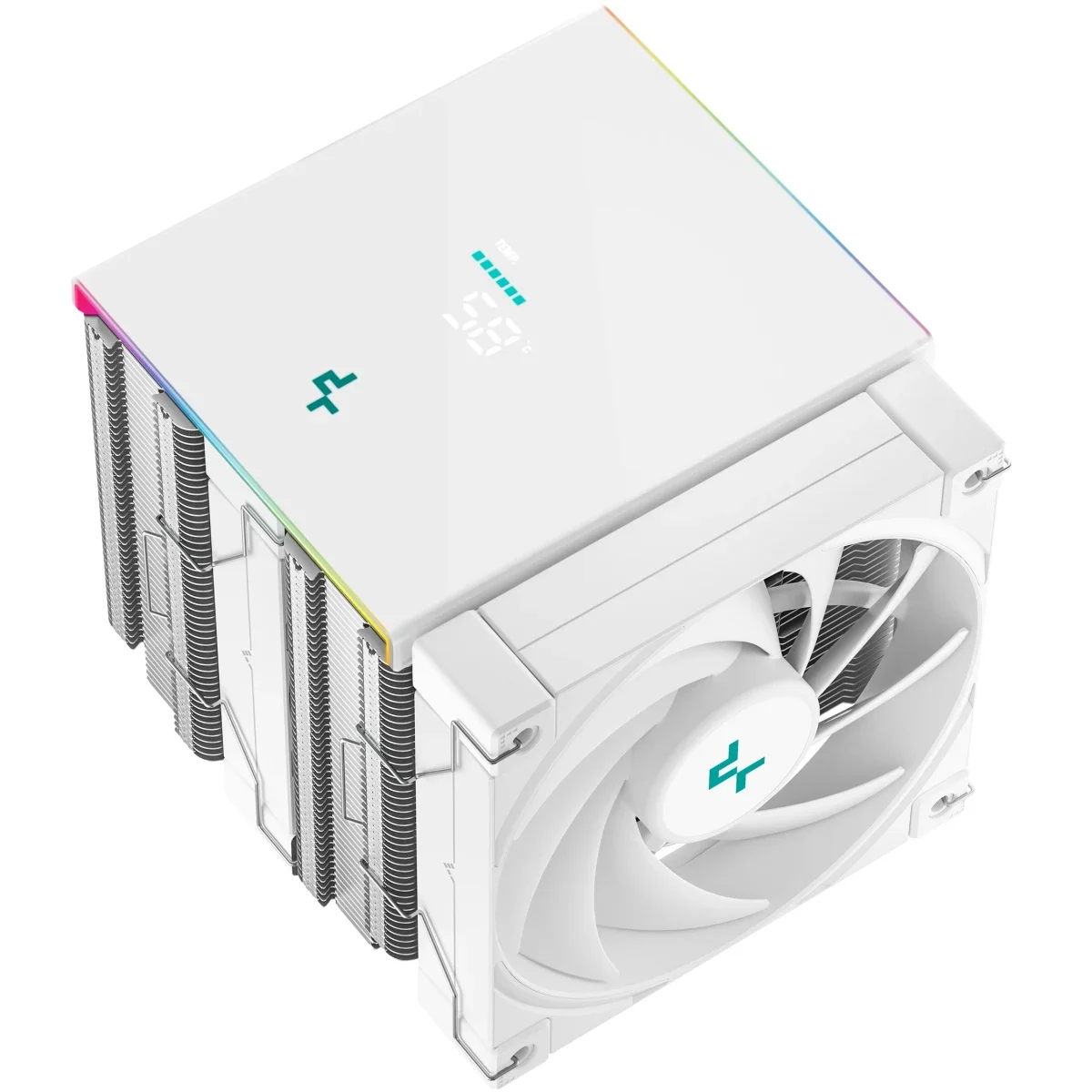 مبرد هوائي للمعالج DeepCool AK620 Digital SE باللون الأبيض - Image 3