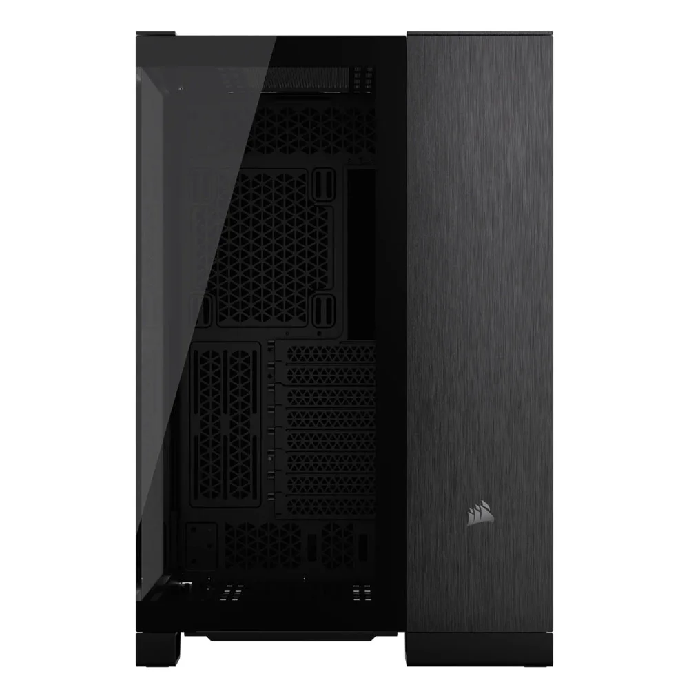 Corsair 6500X Dual-Chamber Mid-Tower PC Case – Black/Obsidian Aluminum – CC-9011283-WW - Image 5
