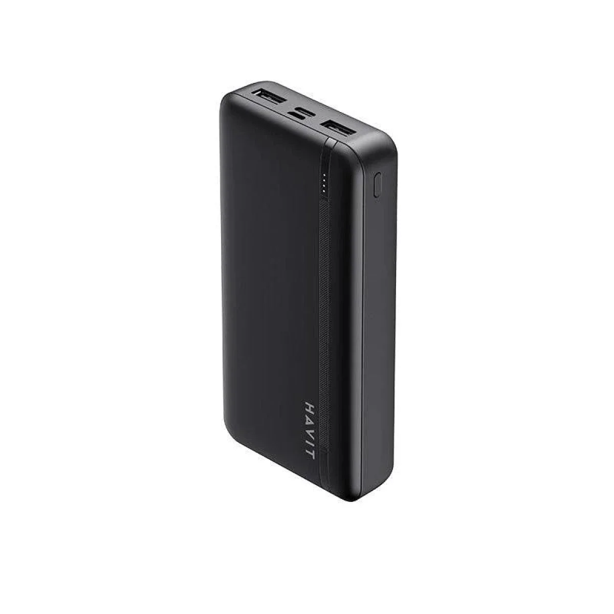 HAVIT PB91 20000mAh Power Bank with Dual USB-A Outputs - Black