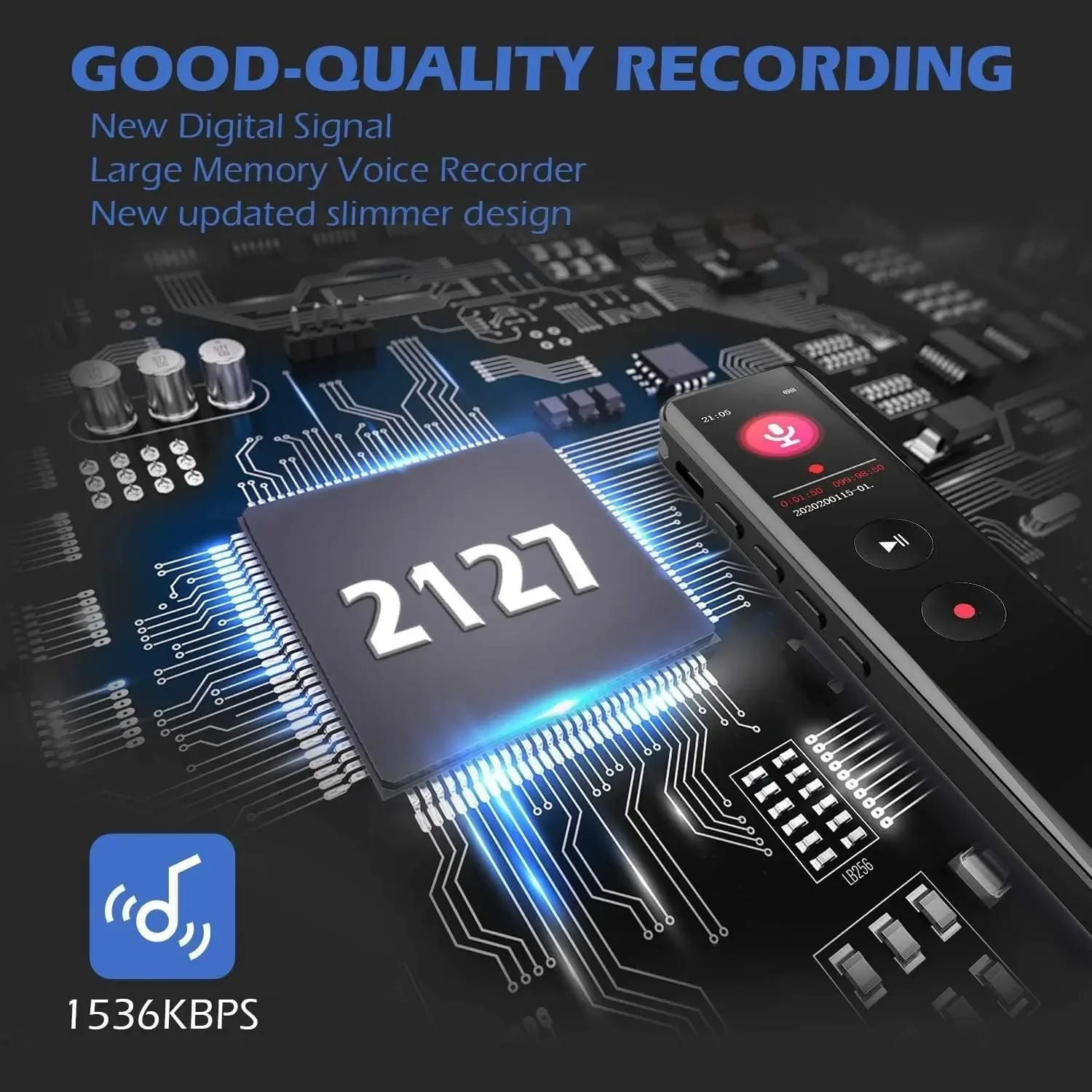 Remax RP3 Multimedia Digital Voice Recorder - Thumbnail 3
