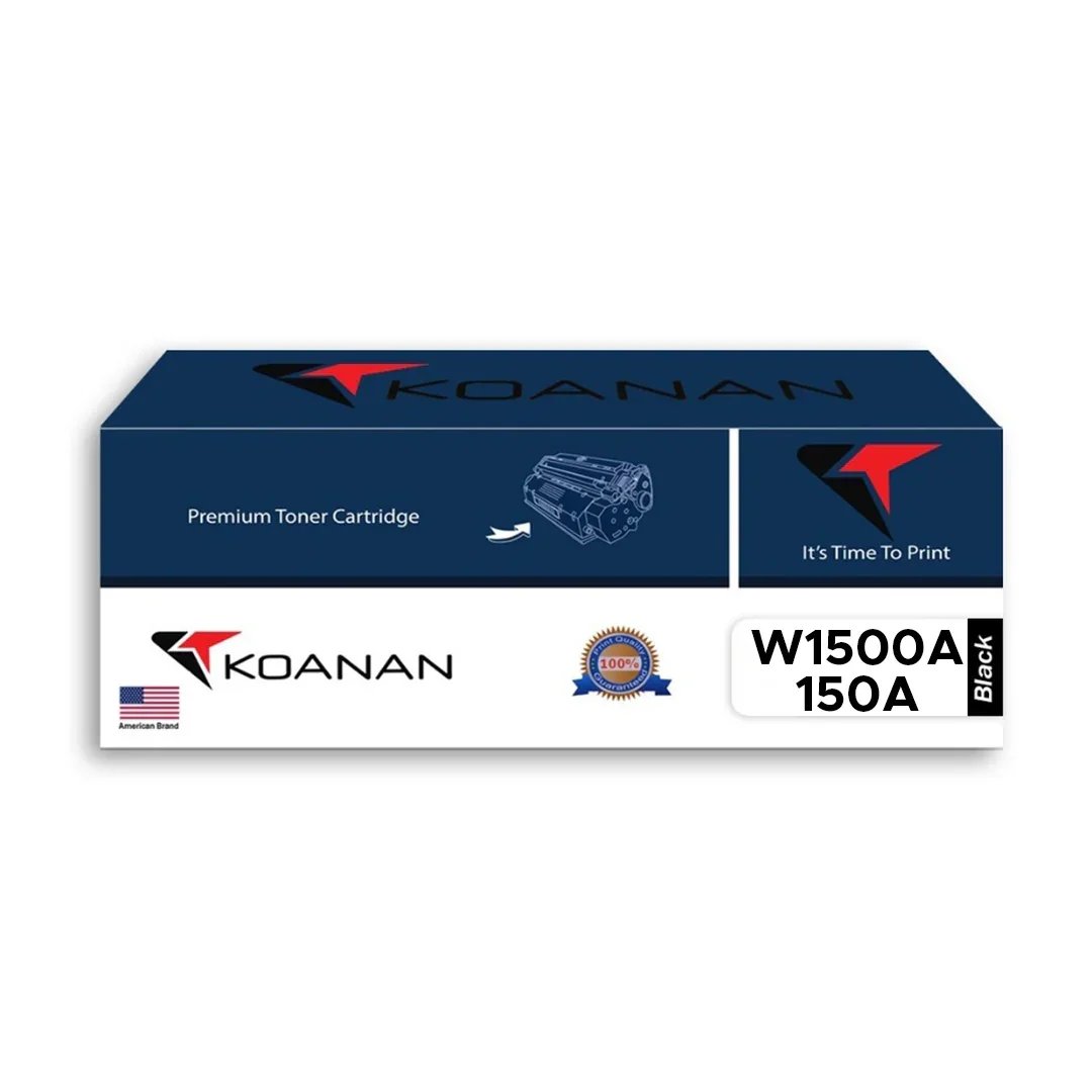 Koanan W1500A/150A Black Toner Cartridge for HP LaserJet M111a/M111w/M141a/M141w