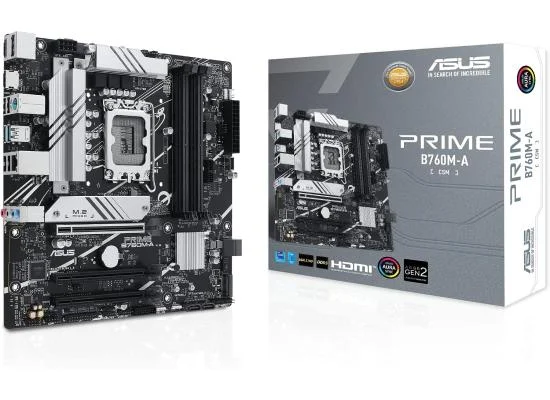Asus PRIME B760M-A-CSM B760 mATX DDR5 LGA 1700 Motherboard - Image 3