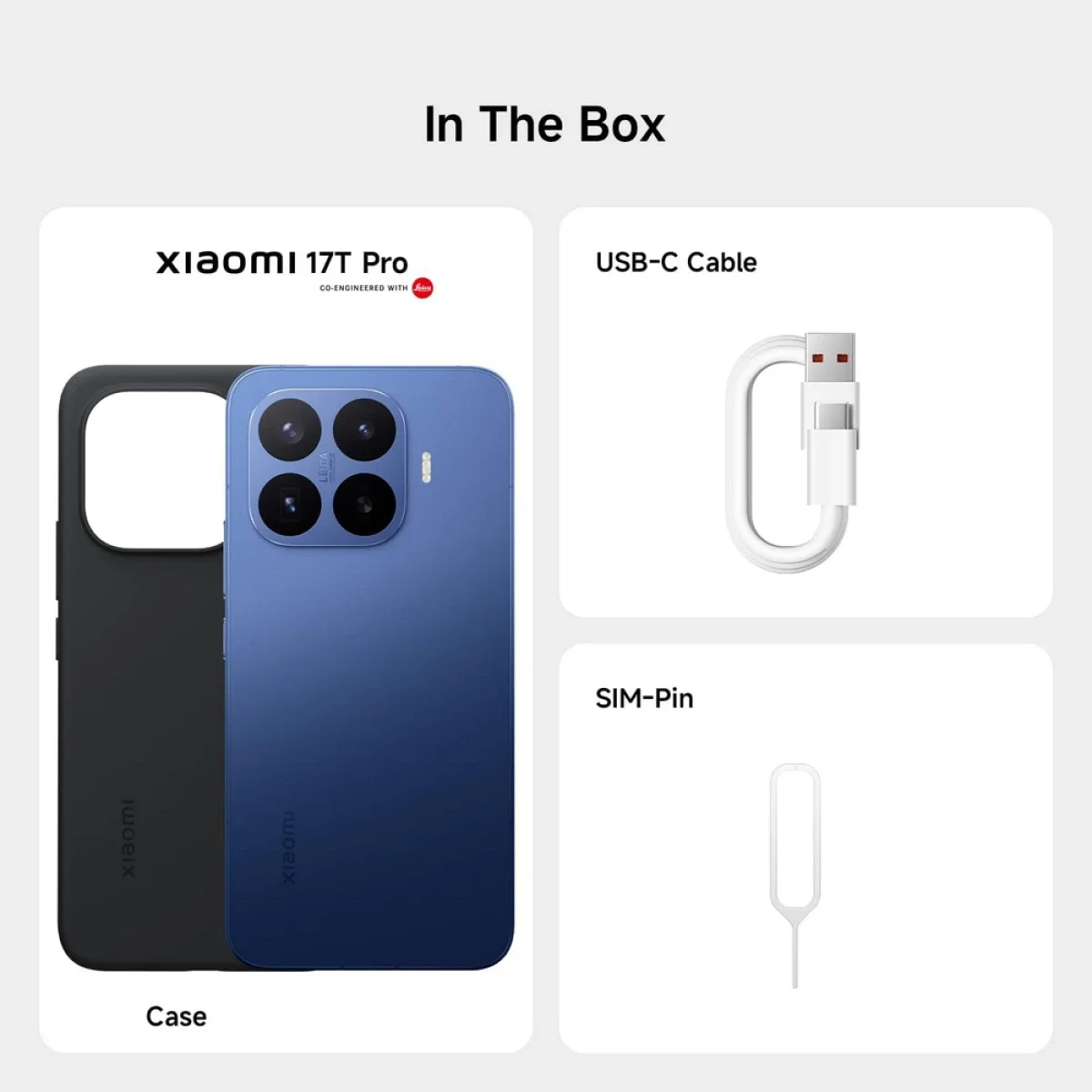 Xiaomi 17T Pro 5G 6.83-inch 144Hz AMOLED Smartphone 12GB RAM 512GB Deep Blue - Thumbnail 3