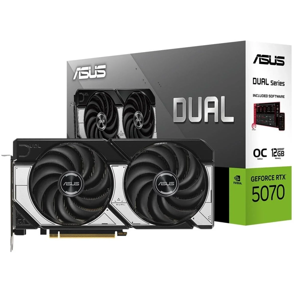 كرت شاشة Asus Dual GeForce RTX 5070 OC Edition 12GB GDDR7 - Image 7
