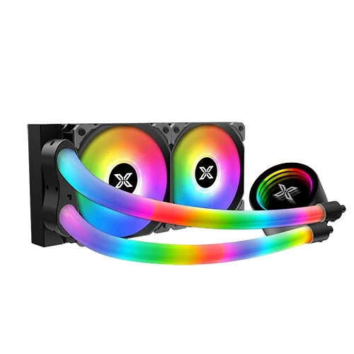 مبرد معالج سائل XIGMATEK Neon Aqua 240 بإضاءة ARGB (EN49578)