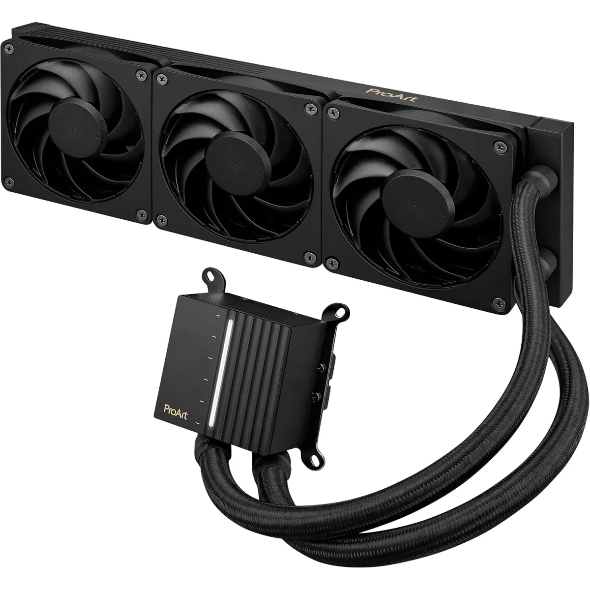مبرد معالج مائي Asus ProArt LC 360 براديتر 360 مم و3 مراوح Alphacool 120 مم PWM بسرعة 3000 RPM - Image 9