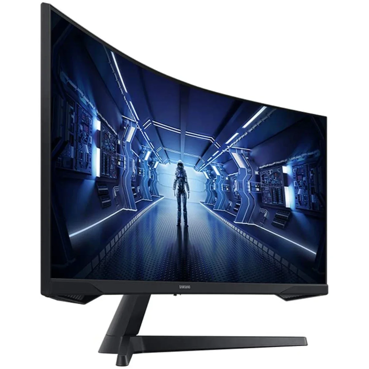 شاشة ألعاب Samsung Odyssey G5 مقاس 34 إنش Ultra-WQHD منحنية، 165Hz، 1ms، HDR، FreeSync Premium - Thumbnail 3