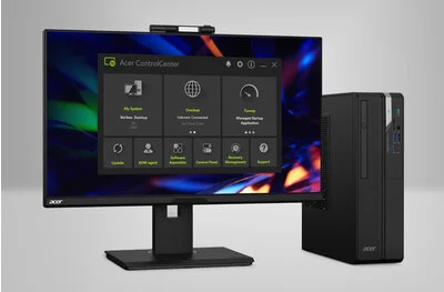 Acer Veriton X2722G 2025 Business Desktop Intel Core i5 14400 8GB RAM 512GB SSD Black - Image 6