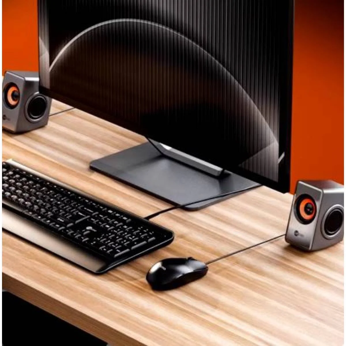 Lecoo DS151 Wired USB Desktop Computer Speakers with Dual Diaphragms - Thumbnail 2