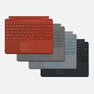 Microsoft Surface Pro Signature Keyboard & Slim Pen 2 for Surface Pro 8/Pro X - Platinum - Thumbnail 8