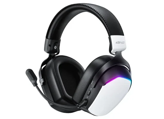 ACEFAST H11 Wireless Gaming Headset with RGB Light, Detachable Microphone & 50mm Drivers - Image 8