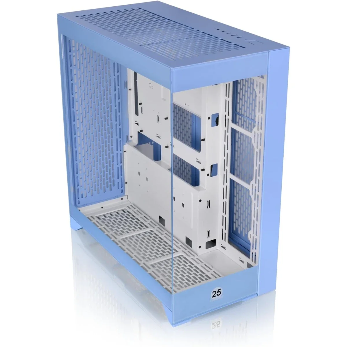 Thermaltake CTE E600 MX E-ATX Mid-Tower Case with 400mm PCIe 4.0 Riser Cable - Hydrangea Blue - Thumbnail 5