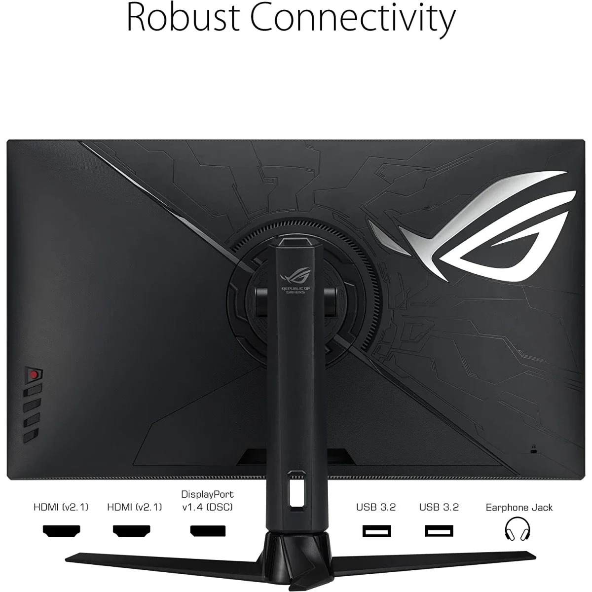Asus ROG Strix XG32UQ 32-Inch 4K Fast IPS Gaming Monitor 160Hz 1ms - Thumbnail 2