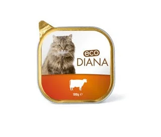 طعام رطب Eco Diana بنكهة اللحم البقري 100 غرام