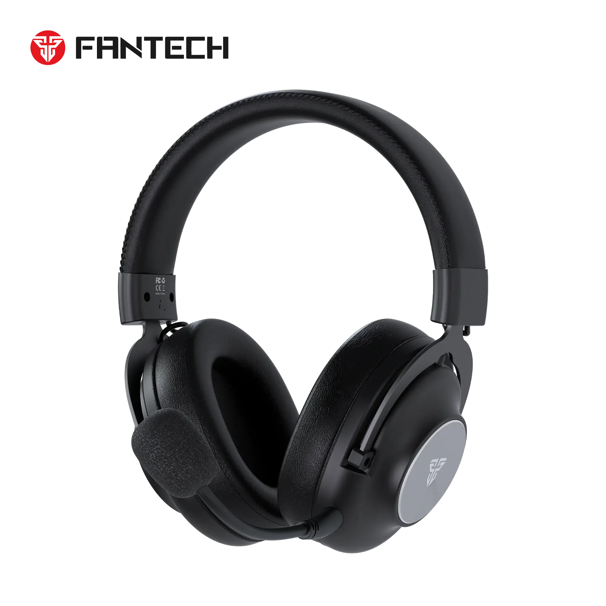 سماعة رأس Fantech WHG05 Stellar لاسلكية باللون الأسود باتصال ثلاثي الأوضاع - Image 1