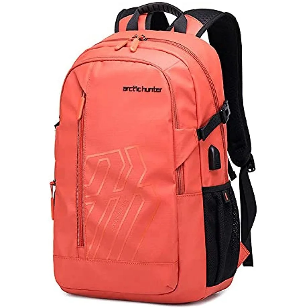 حقيبة ظهر Arctic Hunter B00387 للابتوب 15.6 إنش - برتقالي