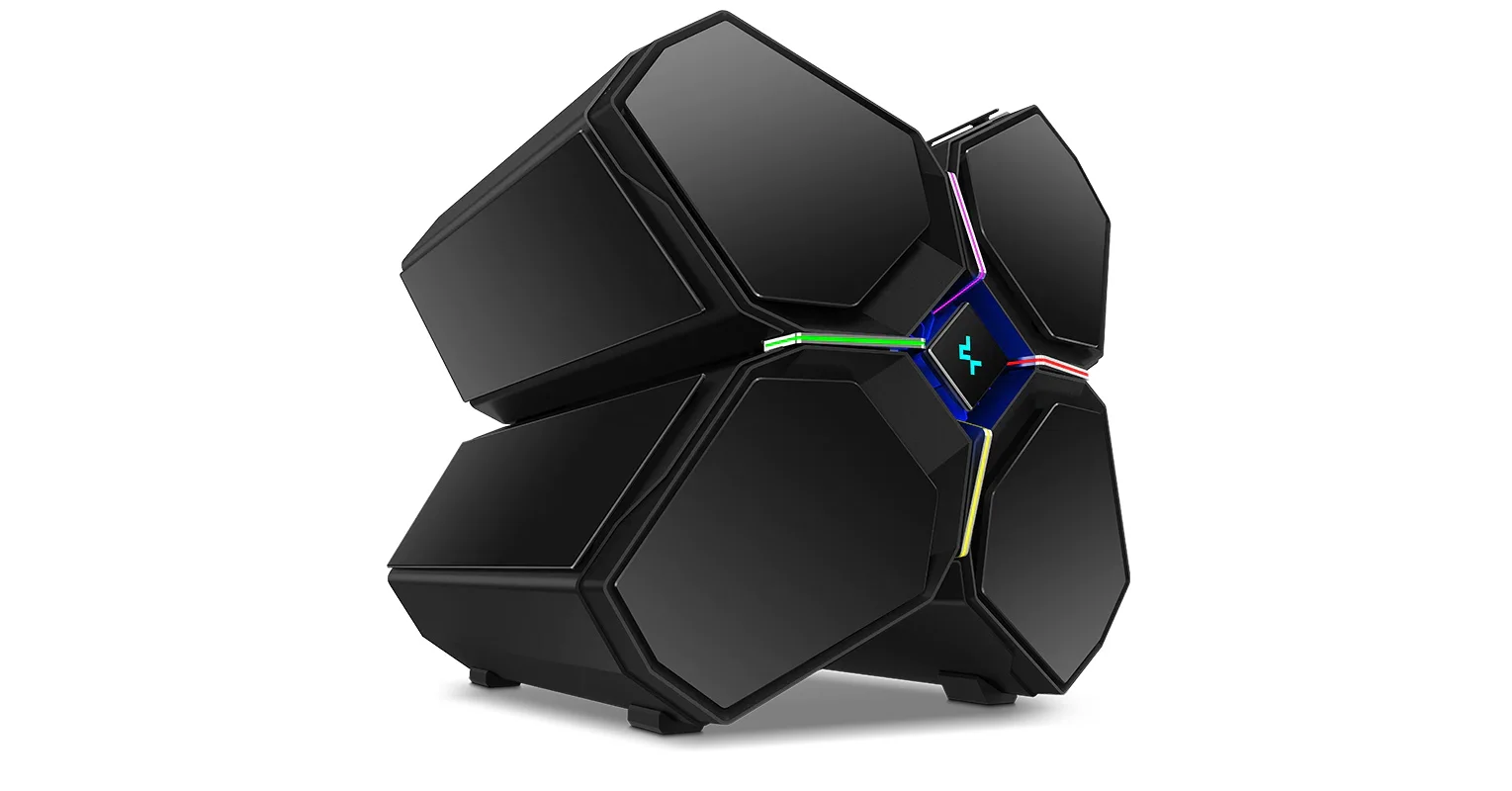 DeepCool QUADSTELLAR INFINITY ATX Aluminum RGB Gaming Case - Thumbnail 8
