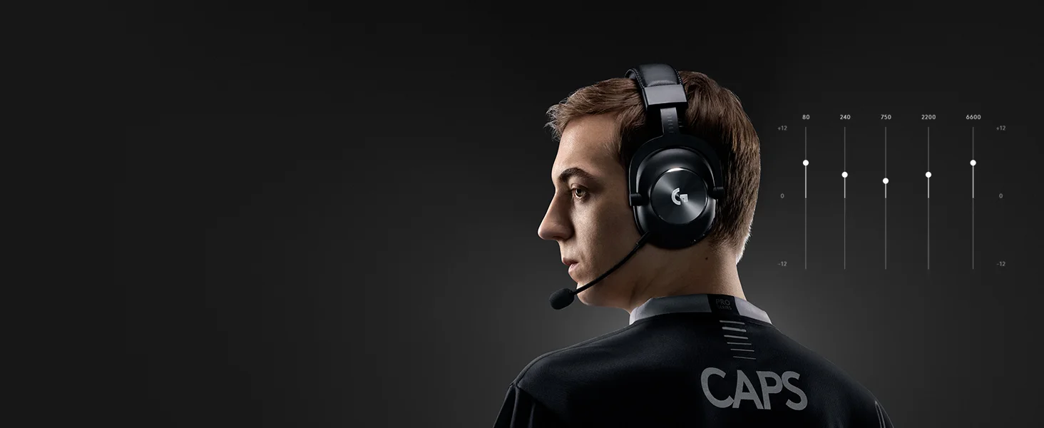 سماعة ألعاب Logitech G PRO X Wireless LIGHTSPEED مع Blue VO!CE - Thumbnail 13