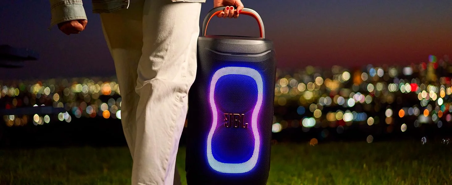 مكبر صوت حفلات محمول JBL PartyBox 130 بقدرة 200 واط، تشغيل حتى 15 ساعة، أسود - Thumbnail 15