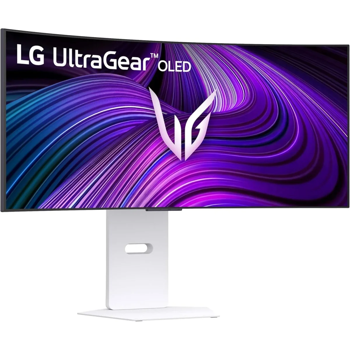 شاشة ألعاب LG UltraGear 34GX90SA-W مقاس 34 إنش OLED منحنية WQHD بتردد 240 هرتز - أبيض - Thumbnail 2