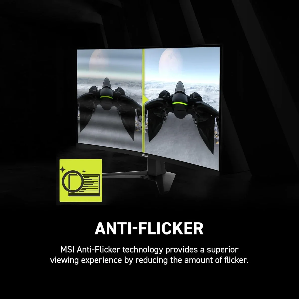 MSI MAG 274CXF 27-inch Curved Gaming Monitor, FHD, 280Hz, 0.5ms, VA - Thumbnail 7
