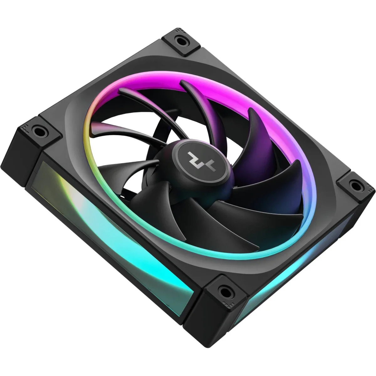 DeepCool FL12 120mm ARGB PWM Case Fans Pack of 3 Black - Thumbnail 2