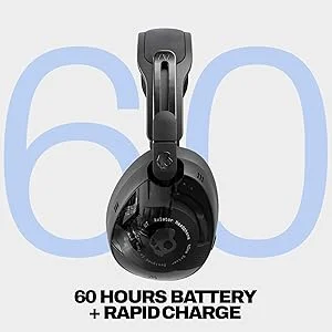 سماعات رأس Skullcandy Aviator 900 ANC لاسلكية فوق الأذن بتقنية Bluetooth، أسود حقيقي - Thumbnail 12