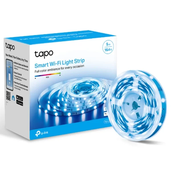 شريط اضاءه ذكي تحكم عن طريق موبايل طول 5 متر Wi‑Fi TP-LINK Tapo L900-5