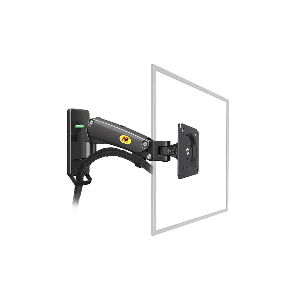 North Bayou F120 Wall Mount Monitor Stand for 17-27 Inch Screens