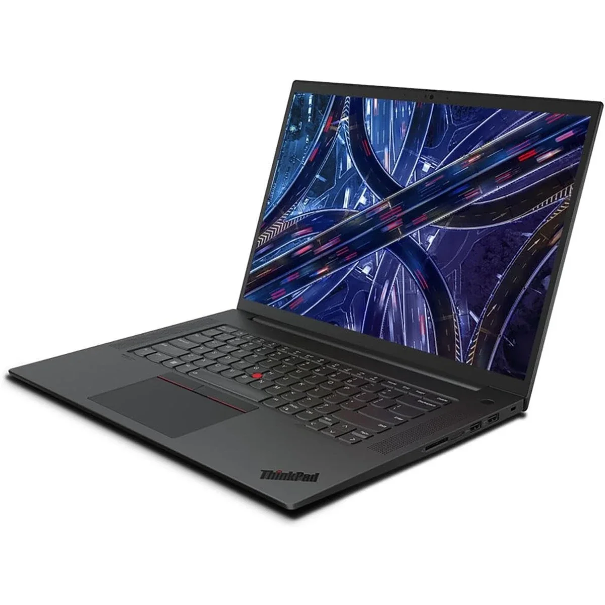 لابتوب محطة عمل Lenovo ThinkPad P1 Gen 6 مقاس 16 إنش بمعالج Core i7-13800H وكرت RTX 2000 Ada وذاكرة 16GB وتخزين 512GB SSD - أسود - Thumbnail 4