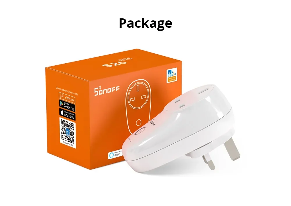SONOFF S26R2ZBTPF-CFH Zigbee 3.0 Smart Plug 16A EU with Energy Monitoring - Thumbnail 18