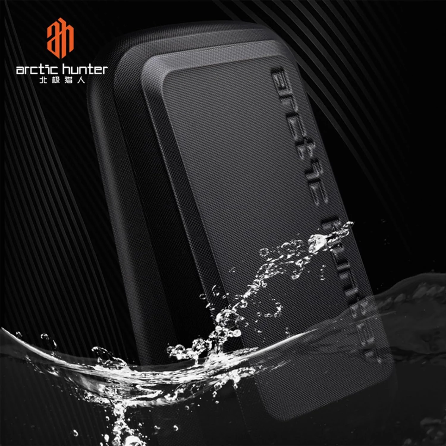 حقيبة ظهر Arctic Hunter B00451 للألعاب ولابتوب 15.6 إنش ضد السرقة بقفل TSA مدمج - Image 3