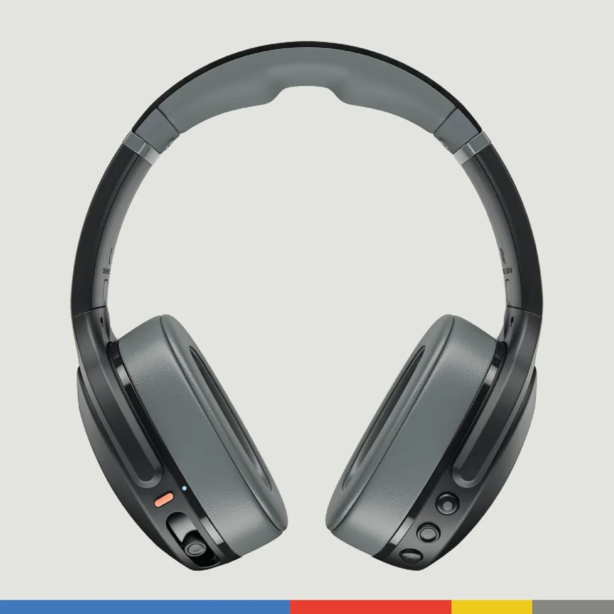 سماعات رأس Skullcandy Crusher Evo لاسلكية بتقنية Bluetooth فوق الأذن، أسود - Thumbnail 4