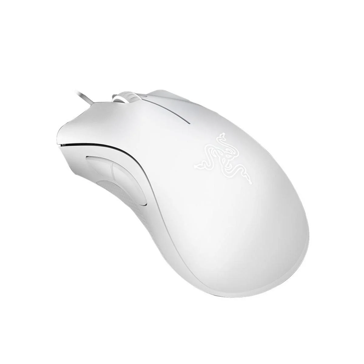 Razer DeathAdder Essential Wired Gaming Mouse, 6400 DPI, White - Thumbnail 2