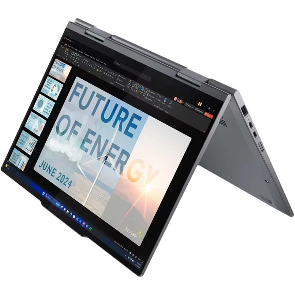 لابتوب Lenovo ThinkPad X1 2-in-1 Gen 10 Aura Edition بشاشة لمس 14 إنش، Core Ultra 7 258V، رام 32GB، SSD 1TB - Image 9