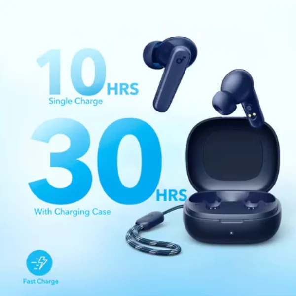 سماعات أذن Anker soundcore R50i لاسلكية بالكامل ببلوتوث – أزرق – A3949H32 - Image 8