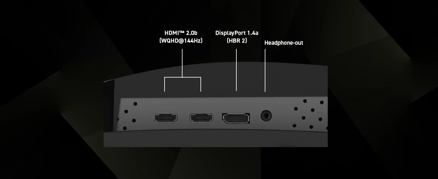 شاشة ألعاب MSI منحنية 32 إنش QHD 2K 1440p بتردد 180 هرتز وزمن استجابة 0.5 مللي ثانية MAG 321CQF E18 - Thumbnail 15