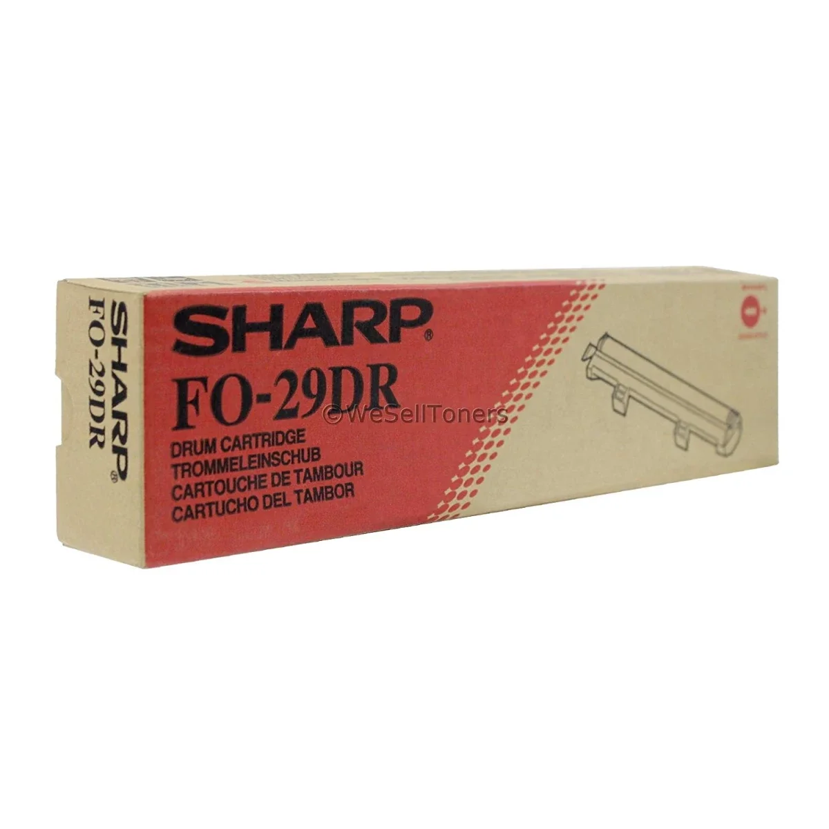 وحدة درام Sharp FO29DR لطابعات FO-2950 و2950M و3800M، أسود، 20000 صفحة