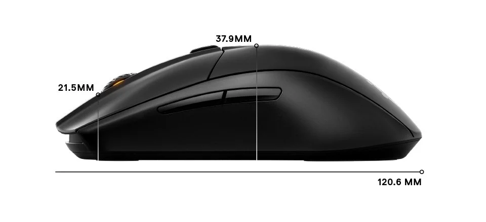 ماوس ألعاب SteelSeries Rival 3 Wireless لاسلكي بدقة 18000 CPI - Thumbnail 13