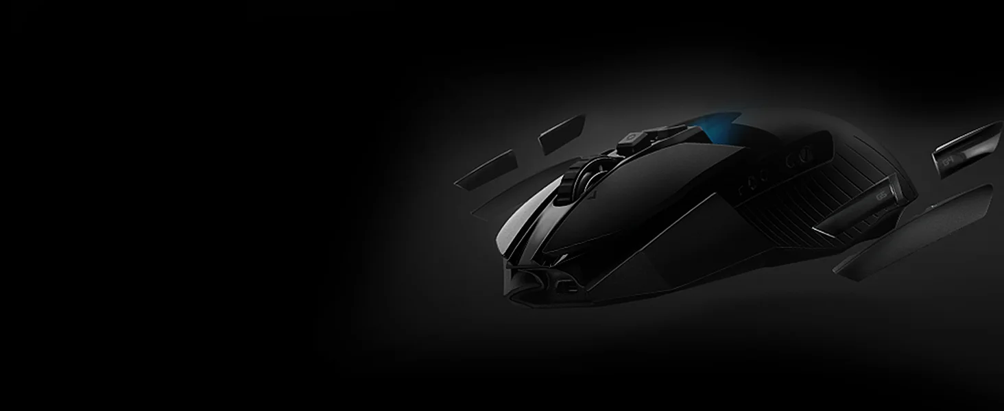 Logitech G903 LIGHTSPEED Wireless Gaming Mouse, HERO 25K, 25,600 DPI, Black - Thumbnail 13