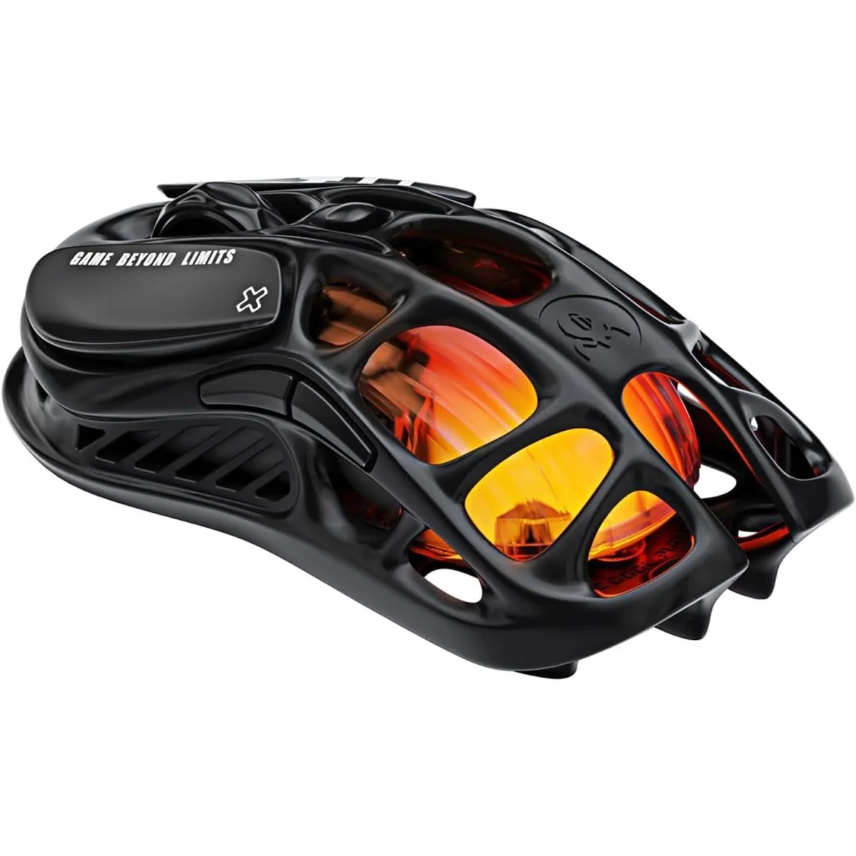 ماوس ألعاب لاسلكي GravaStar Mercury M2 بدقة 26000 DPI ومستشعر PAW3395DM أسود Stealth Black