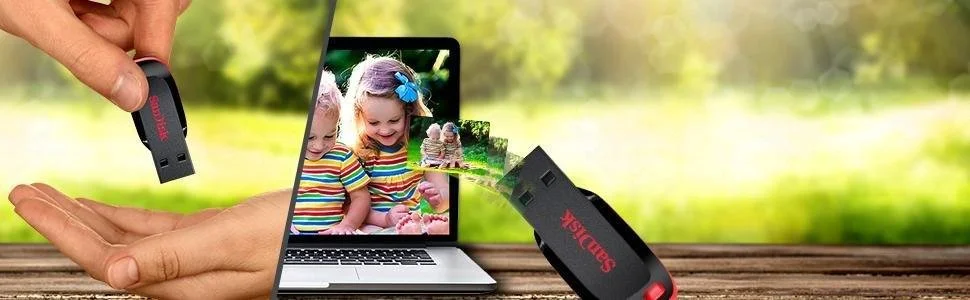 فلاش USB SanDisk Cruzer Blade بسعة 32GB - Thumbnail 3