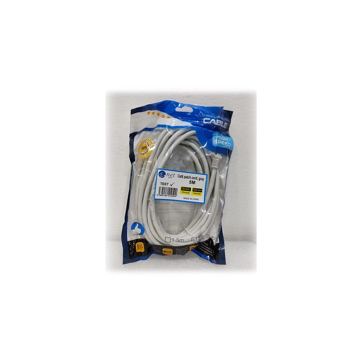 ENET Cat6 Patch Cord 5m